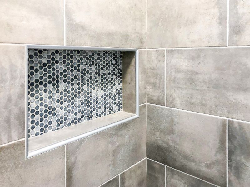 Niche Storage in Shower